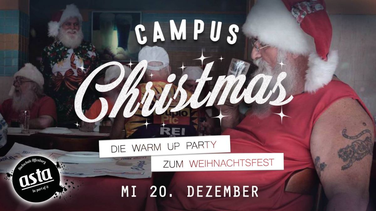 Campus Christmas - die Warm Up Party