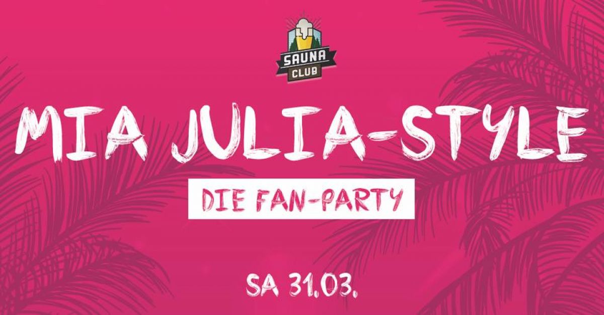 Die Mia Julia Fan-Party