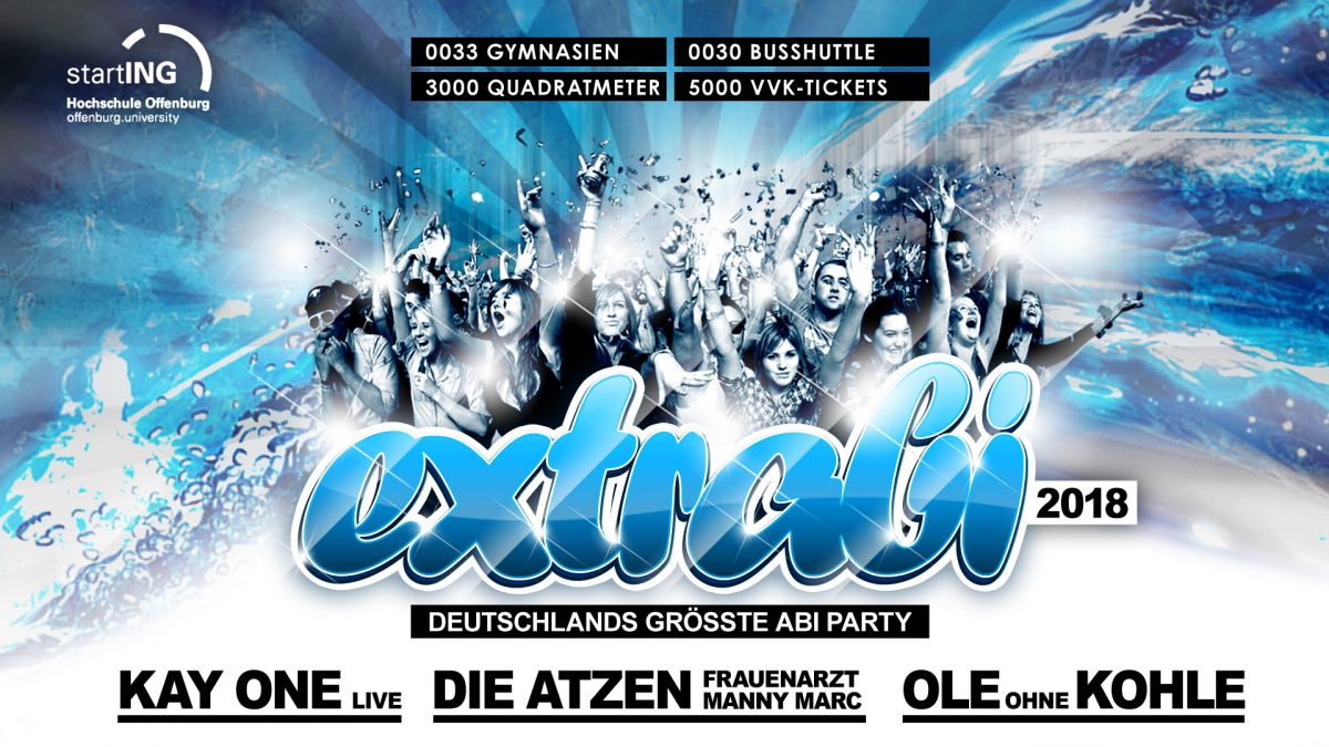 Extrabi 2018 - Deutschlands größte Abi- Party